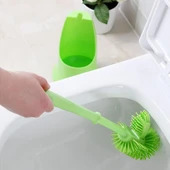 Ergonomik Silikon Tuvalet Fırçası thumbnail 1