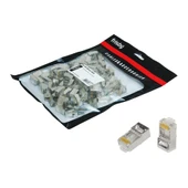 Frisby Fnw-Rj4522N Rj45 Ftp Cat6 Konnektor Metal 100Lü Paket thumbnail 1