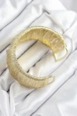 Pirinç Tel Sarma Model Gold Renk Kadın Bileklilk thumbnail 3