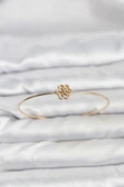 Lotus Model Gold Renk Bileklik thumbnail 1