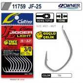 Owner 11759 Jigger Light Hold Jig İğnesi - 7/0 thumbnail 1