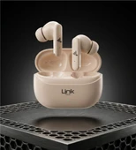 S160 ANC Kablosuz Bluetooth Kulaklık (BEIGE) thumbnail 5