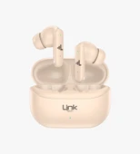 S160 ANC Kablosuz Bluetooth Kulaklık (BEIGE) thumbnail 2