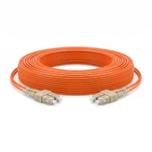 Alfafonet SC/PC-SC/PC Multimode OM2 Dupleks 10 Metre Fiber Patch Cord thumbnail 2