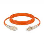 Alfafonet SC/PC-LC/PC Multimode OM2 Dupleks 3 Metre Fiber Patch Cord thumbnail 2