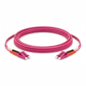 Alfafonet LC/PC-LC/PC Multimode OM4 Dupleks 2 Metre Fiber Patch Cord thumbnail 2