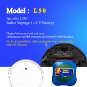Airrobo L50+ Robot Süpürge 3200 mAh Batarya thumbnail 2