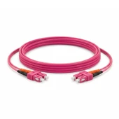 Alfafonet SC/PC-SC/PC Multimode OM4 Dupleks 3 Metre Fiber Patch Cord thumbnail 2