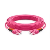Alfafonet SC/PC-SC/PC Multimode OM4 Dupleks 5 Metre Fiber Patch Cord thumbnail 2
