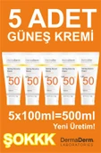 5 Adet Bitkisel Güneş Kremi Spf +50 100 Gr thumbnail 1