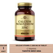 Solgar Calcium Magnesium Plus Zinc 100 Tablet thumbnail 2