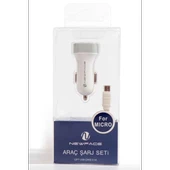 Newface C17 Micro USB 2.1A Araç Şarjı thumbnail 2