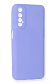 Newface Realme 7 Kılıf First Silikon - Lila thumbnail 2