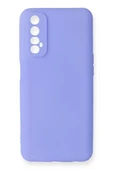 Newface Realme 7 Kılıf First Silikon - Lila thumbnail 1
