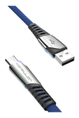 Konfulon DC18 Type-C Kablo 1M 5A - Mavi thumbnail 1