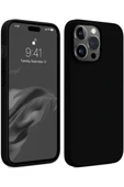 Newface Apple iPhone 15 Pro Kılıf First Silikon - Siyah thumbnail 1