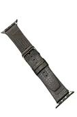 Movenchy Apple Watch 45mm Buff Deri Kordon - Siyah thumbnail 2