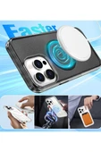 Joko Apple iPhone 16 Pro Star Magsafe Kapak - Şeffaf thumbnail 3