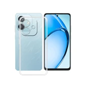 Newface Oppo A3 Kılıf Lüx Şeffaf Silikon thumbnail 3