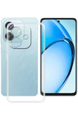 Newface Oppo A3 Kılıf Lüx Şeffaf Silikon thumbnail 1