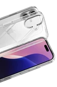 Newface Apple iPhone 17 Lüx Şeffaf Silikon - Şeffaf thumbnail 2