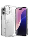 Newface Apple iPhone 17 Lüx Şeffaf Silikon - Şeffaf thumbnail 1