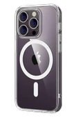 Newface Apple iPhone 16 Pro Max Combo Sert Şeffaf Magsafe Kapak - Şeffaf thumbnail 3