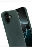 Newface Apple iPhone 17 First Silikon - Koyu Yeşil thumbnail 3