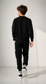 Erkek Çocuk Siyah Sweatshirt thumbnail 4