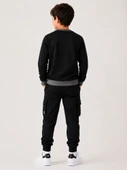 Erkek Çocuk Siyah Sweatshirt thumbnail 4