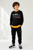 Erkek Çocuk Siyah Sweatshirt thumbnail 1