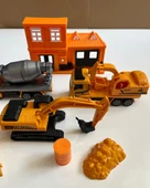 Şehir Araçları Oyun Seti Sarı 12 Cm Araçlar thumbnail 4