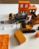 Şehir Araçları Oyun Seti Sarı 12 Cm Araçlar thumbnail 5