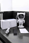 Nevamel Astronot Görünümlü Projeksiyon Speaker Taşınabilir thumbnail 5