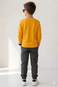 Erkek Çocuk Sarı Sweatshirt thumbnail 4