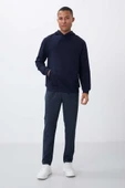 Erkek Lacivert Sweatshirt thumbnail 1