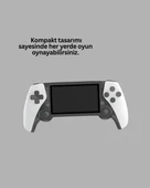 Nevamel 3D Ekranlı Mini Oyun Konsolu + Multimedya thumbnail 4
