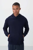 Erkek Lacivert Sweatshirt thumbnail 2