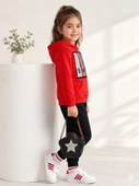 Kız Çocuk Kırmızı Sweatshirt thumbnail 3