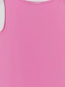 LCWAIKIKI Basic Pembe Bisiklet Yaka Kadın Atlet thumbnail 7