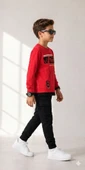 Erkek Çocuk Kırmızı Sweatshirt thumbnail 3