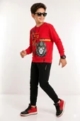 Erkek Çocuk Kırmızı Sweatshirt thumbnail 2