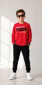Erkek Çocuk Kırmızı Sweatshirt thumbnail 1