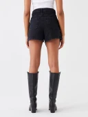 LCW Jeans Siyah Şort thumbnail 5