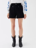 LCW Jeans Siyah Şort thumbnail 5