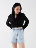 LCW Jeans İndigo Şort thumbnail 2