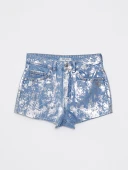 LCW Jeans İndigo Şort thumbnail 5