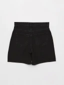 LCW Jeans Siyah Şort thumbnail 5