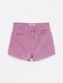 LCW Jeans Mor Şort thumbnail 7
