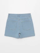 LCW Jeans İndigo Şort thumbnail 7